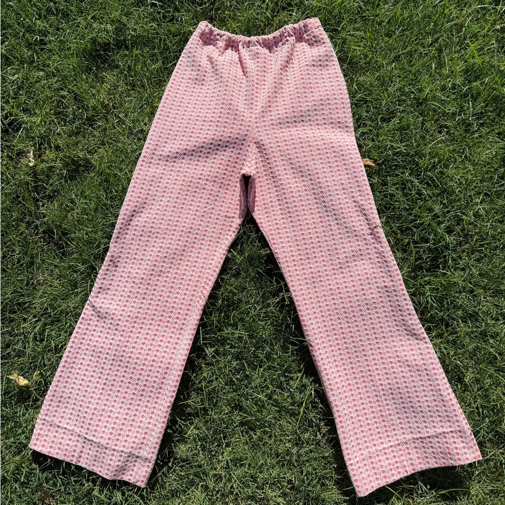 Vintage 60’s/70’s Pink Patterned Pants 💗